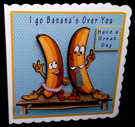 I go Bananas Over You by Diane  Hitchcox