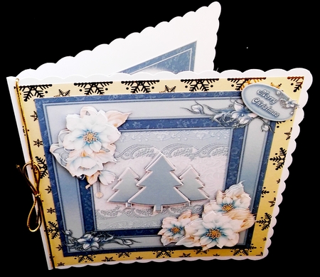 Christmas Tree 8x8 Mini Kit by Diane  Hitchcox