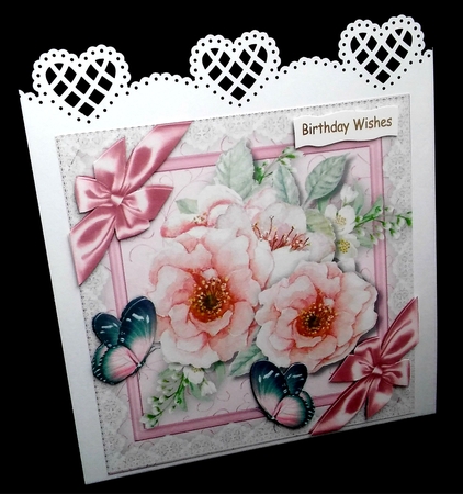 Beautifull Butterflys and Roses  3 by Diane  Hitchcox
