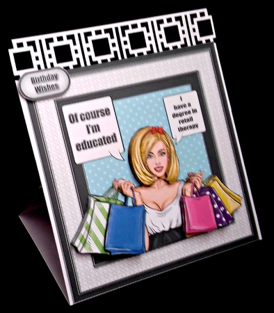 Retail Therapy 3 Page 8x8 Mini Kit by Diane  Hitchcox