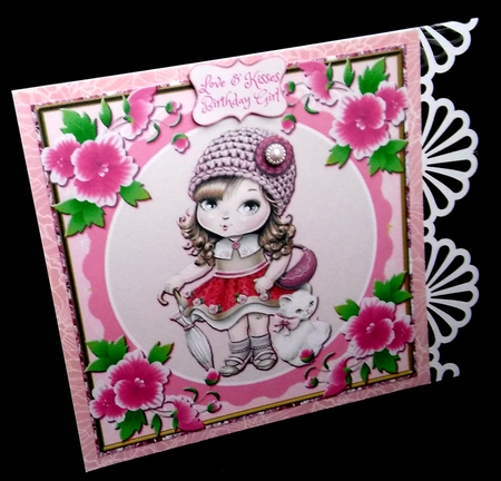 Pretty Doll Birthday 3 by Diane  Hitchcox