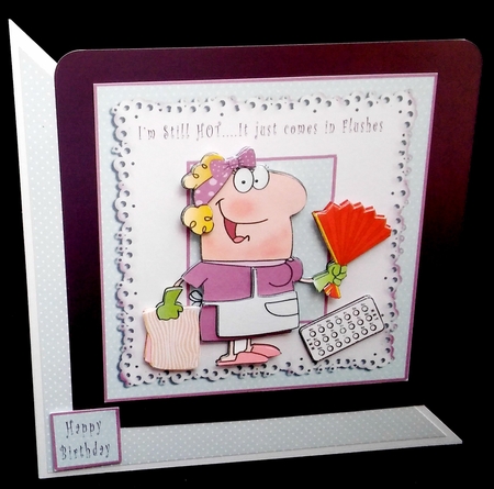Im Still HOT.. It just comes in Flushes - Decoupage by Diane  Hitchcox