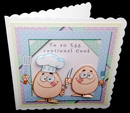 To An Egg...ceptional Cook - Decoupage by Diane  Hitchcox