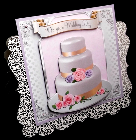 WEDDING CAKE  by Diane  Hitchcox