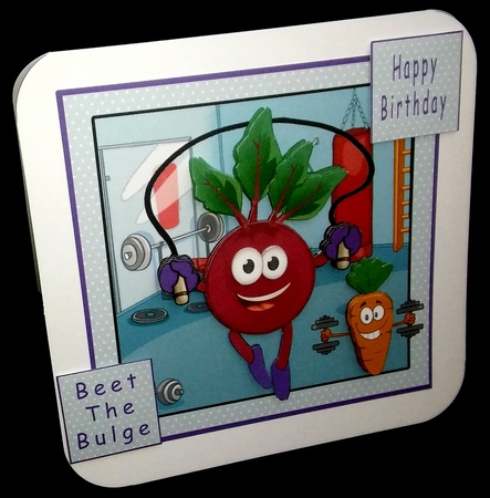 BEET the Bulge - Decoupage by Diane  Hitchcox