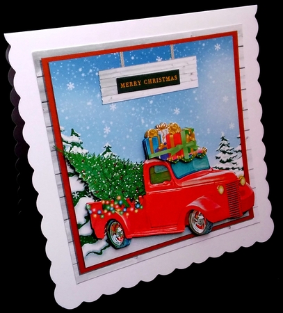 CHRISTMAS TRUCK MINI KIT by Diane  Hitchcox