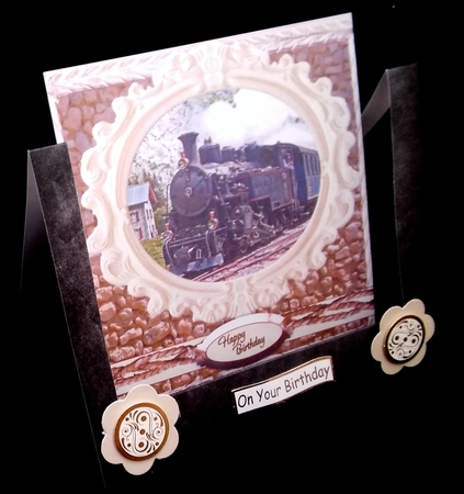MALE RELATIVES MULTI SENTIMENT LOTS OF CATEGORIES 1 STEAM TRAIN by Diane  Hitchcox