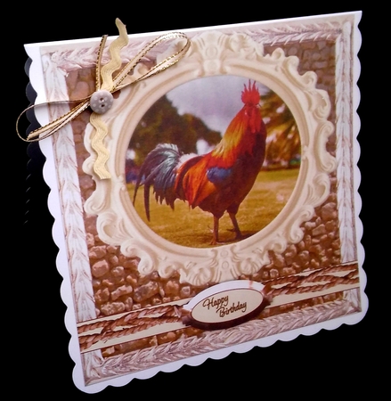 MALE RELATIVES MULTI SENTIMENT LOTS OF CATEGORIES 6 COCKEREL by Diane  Hitchcox