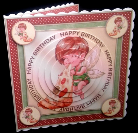 Pizza Fairy Birthday Mini Kit by Diane  Hitchcox