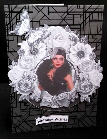 MINI KIT: PORTRAIT STUNNING LADY by Diane  Hitchcox