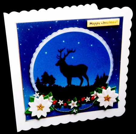 CHRISTMAS STAG by Diane  Hitchcox
