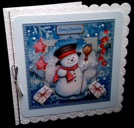 Snowmans Christmas by Diane  Hitchcox