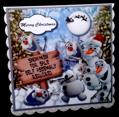 Olaf ...Snowmen for sale 2 by Diane  Hitchcox