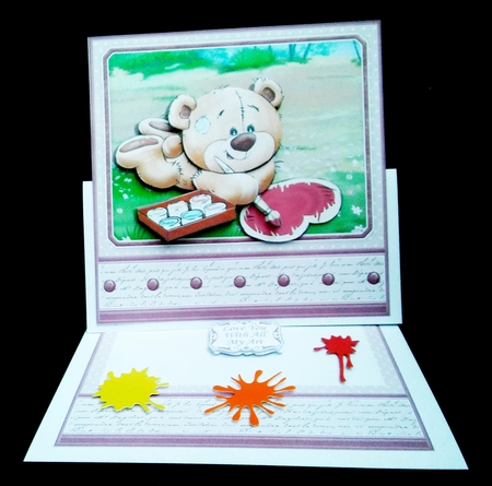 WITH ALL MY ART 7.5 Decoupage & Insert Mini Kit Various Occasions by Diane  Hitchcox