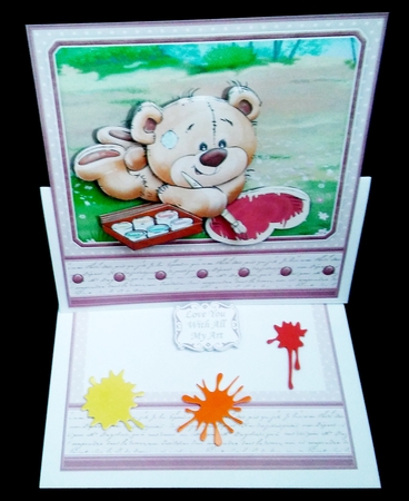 WITH ALL MY ART 7.5 Decoupage & Insert Mini Kit Various Occasions by Diane  Hitchcox