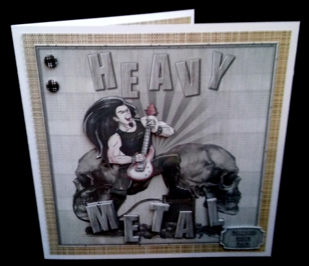 Heavy Metal 8x8 Mini Kit by Diane  Hitchcox