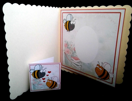 BEE My Valentine - Insert by Diane  Hitchcox