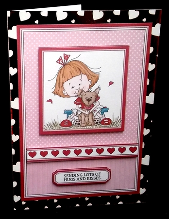 Sassy Cheryl - Doggone Great Valentines Day by Diane  Hitchcox