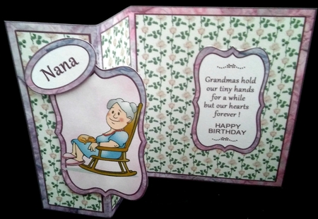 Foldback Grandma by Diane  Hitchcox