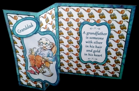 Foldback Grandpa by Diane  Hitchcox