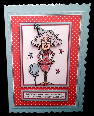 Stella - Dont Let Aging Get You Down by Diane  Hitchcox