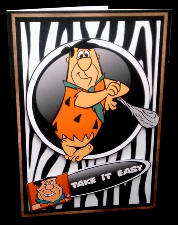 Flintstones - Take It Easy by Diane  Hitchcox