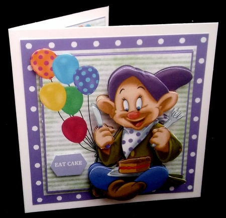 NOT SO DOPEY TO EAT CAKE BIRTHDAY MINIKIT by Diane  Hitchcox