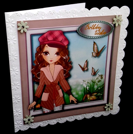 Fashion Girl  4 by Diane  Hitchcox