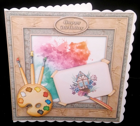 The Artist 8x8 Mini Kit by Diane  Hitchcox
