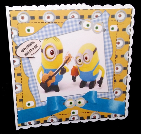 MINION BIRTHDAY 3 by Diane  Hitchcox