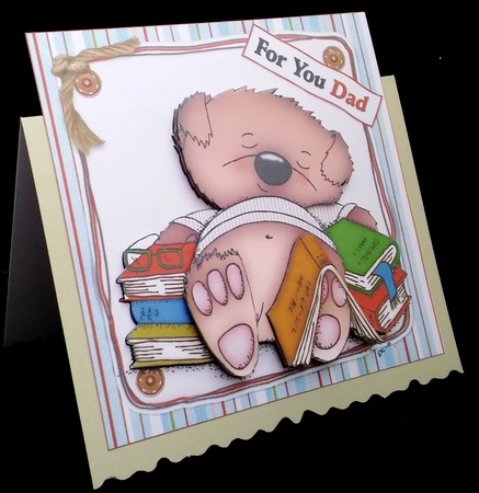 8x8 take it easy dad mini kit by Diane  Hitchcox