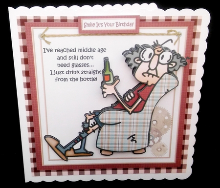 8x8 Gus and his glasses mini kit by Diane  Hitchcox