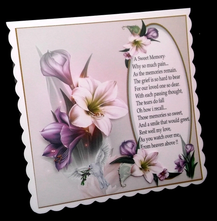Sympathy A Sweet Memory by Diane  Hitchcox