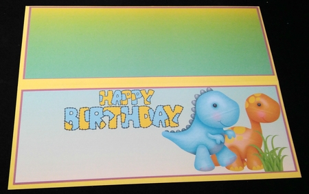 PATCHWORK DINOSAURS NAMES - INSERT by Diane  Hitchcox