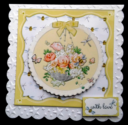JJ HANGING BASKET 6X6 4 by Diane  Hitchcox