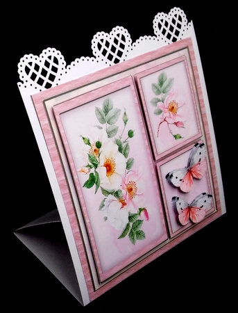 Brier Roses and Butterflys  by Diane  Hitchcox