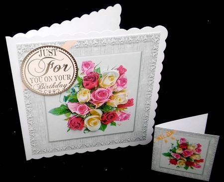 Mixed Rose Bunch by Diane  Hitchcox