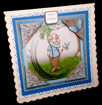 Making Friends - Corner Card Mini Kit by Diane  Hitchcox