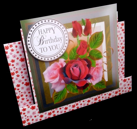 A Bouquet Of Roses Topper by Diane  Hitchcox