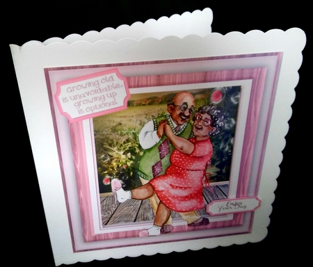 Growing Old is Unavoidable , Growing Up is Optional by Diane  Hitchcox