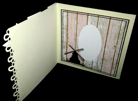 Vintage Windmill - Insert by Diane  Hitchcox