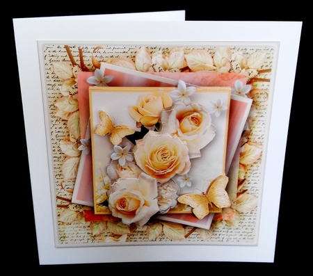 Sunshine Roses Layered Card Mini Kit by Diane  Hitchcox