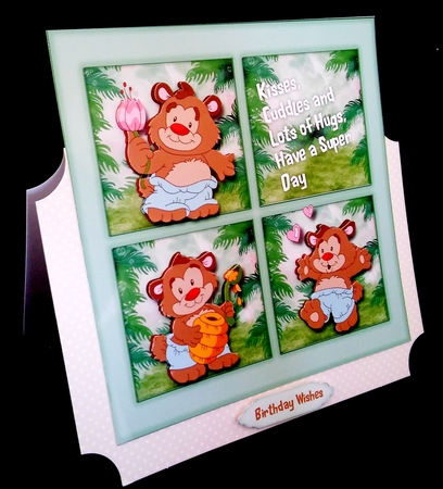4,SquareKisses and Cuddles  by Diane  Hitchcox