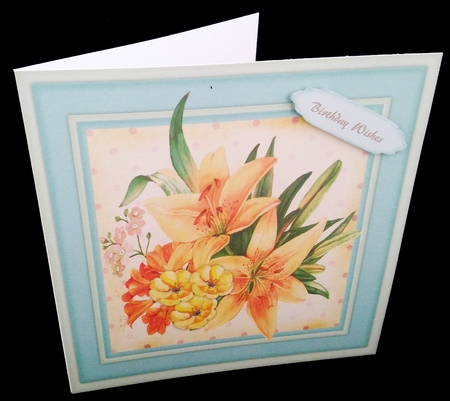 Beautiful Lillies and Buttercups  by Diane  Hitchcox