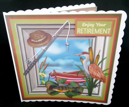 Good Day Fishing by Diane  Hitchcox