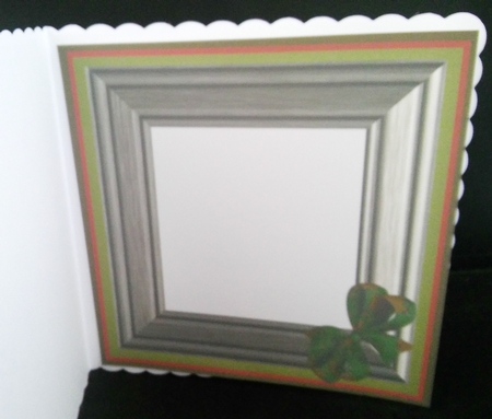 Grey Frame 8x8 Insert Panel by Diane  Hitchcox
