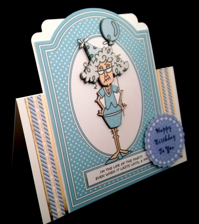 Stella Birthday Topper - Im The Life Of The Party by Diane  Hitchcox