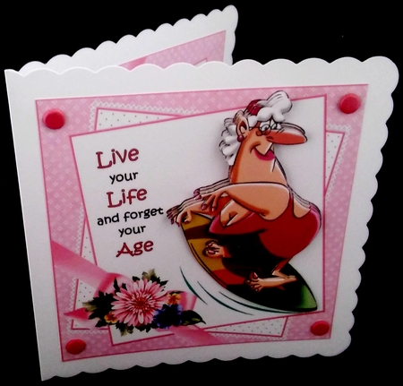 7x7 Tess lives life to the full mini kit by Diane  Hitchcox