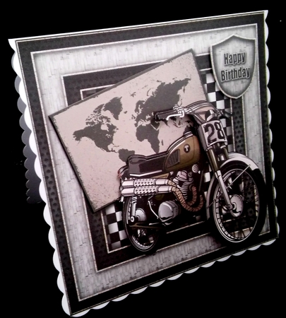 World Tour 4 Page 8x8 Mini Kit by Diane  Hitchcox