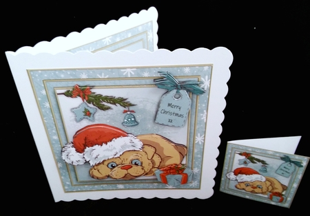 Christmas Pup Mini Kit by Diane  Hitchcox